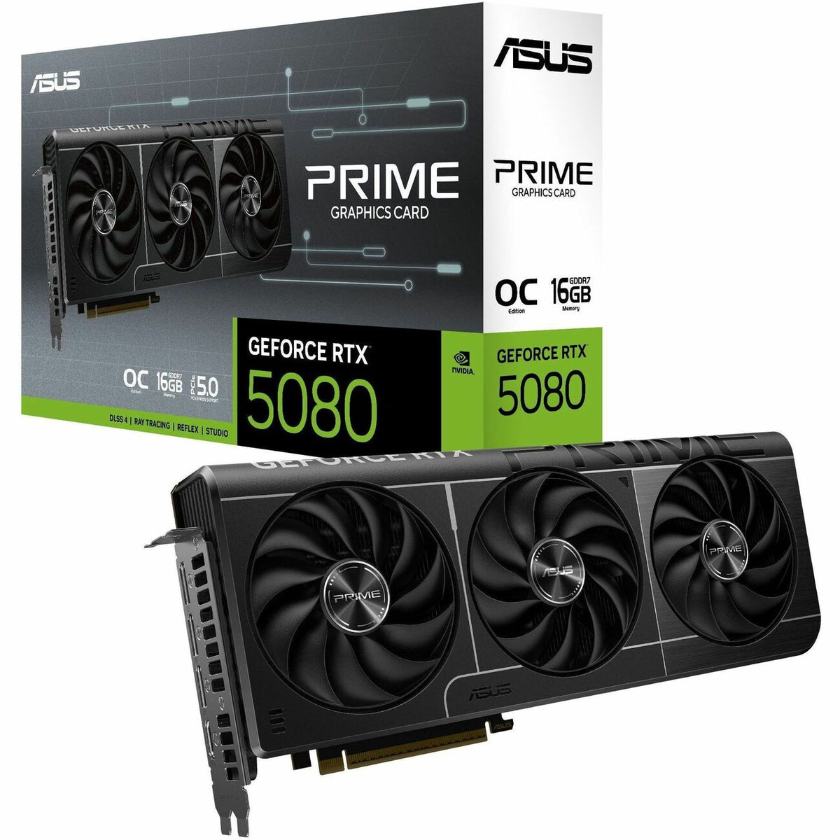 ASUS NVIDIA GeForce RTX 5080 Graphics Card PRIME-RTX5080-O16G-EVO