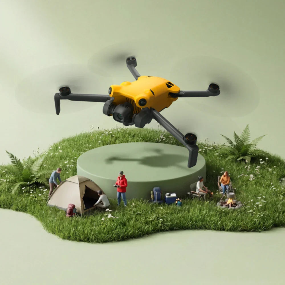 SKYROVER X1 Drone Combo Gray