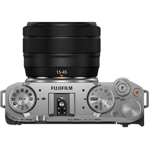Fujifilm X-M5 Mirrorless Camera with XC 15-45mm Lens Silver