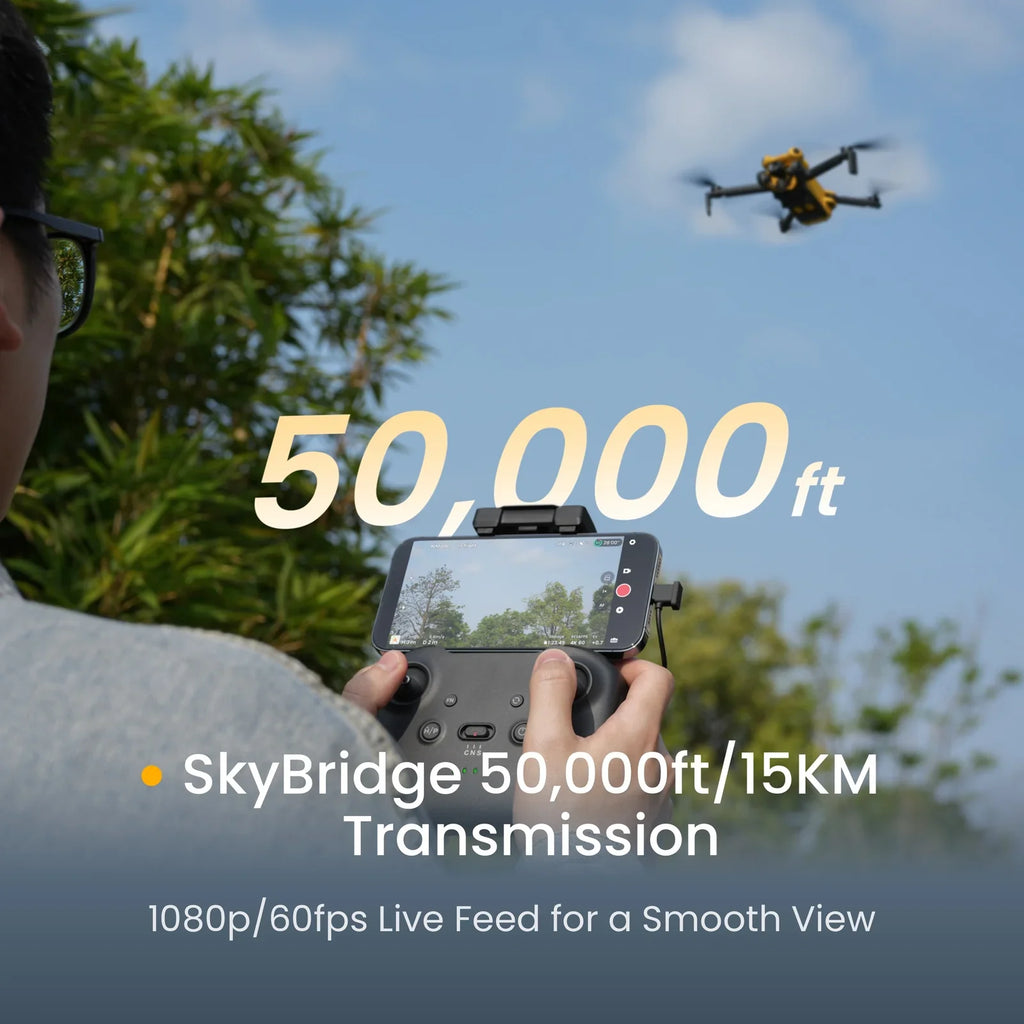 SKYROVER X1 Drone Combo Gray
