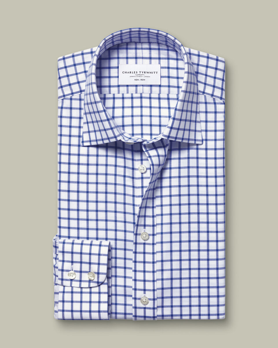 Charles Tyrwhitt Men's Non-Iron Twill Dress Shirt