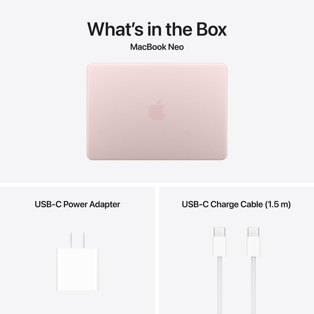 Apple MacBook Neo 13-Inch 512GB Blush