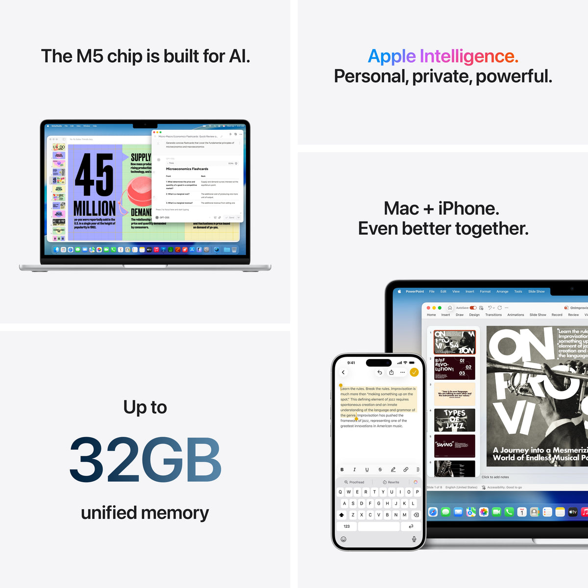 Apple MacBook Air 13-Inch M5 16GB 512GB Silver