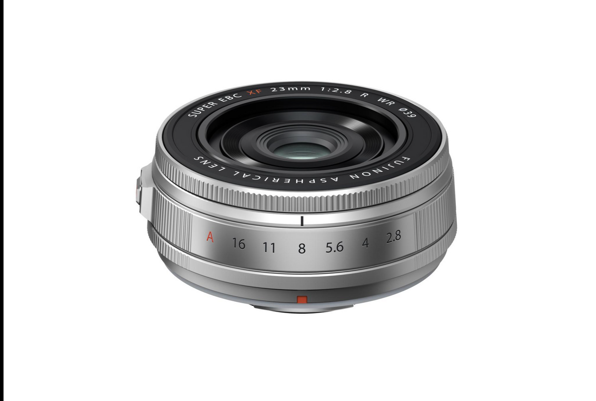 Fujifilm FUJINON XF 23mm F2.8 R WR Lens Silver