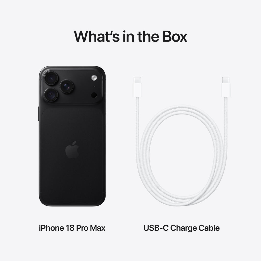 Apple iPhone 18 Pro Max 512GB Black