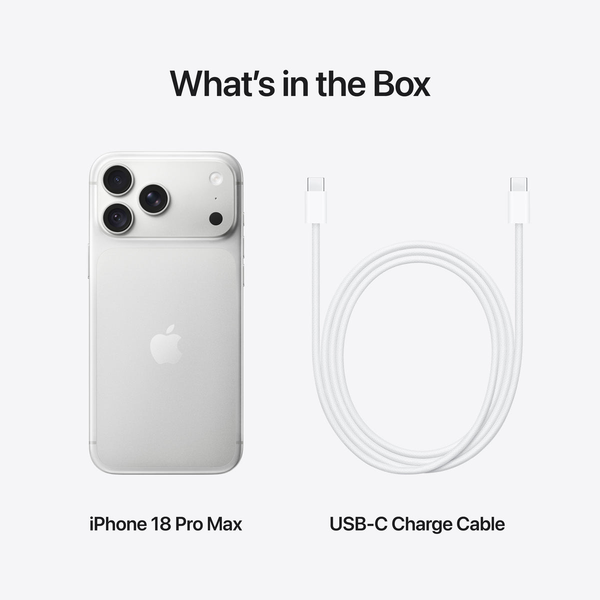 Apple iPhone 18 Pro Max 256GB Silver